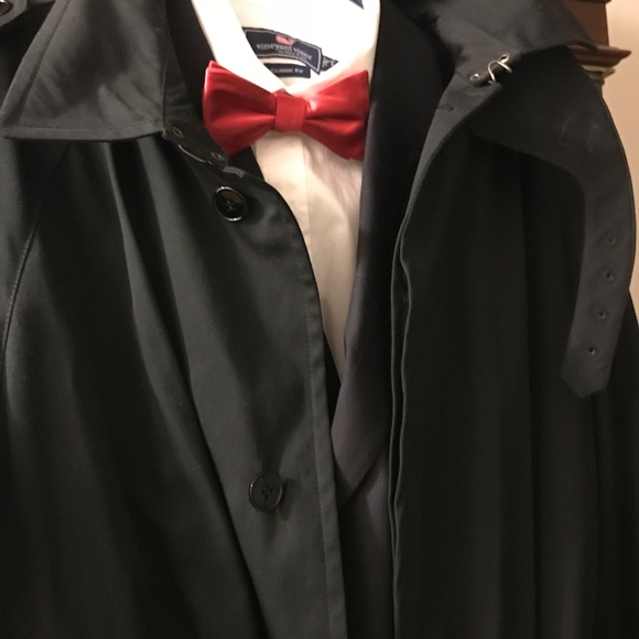 Dolce and Gabbana Mens Midnight Black Coat..Euro58